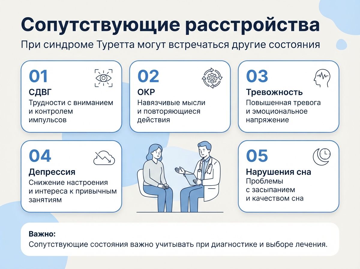 Лечение синдрома Туретта в Курганинске инфографика